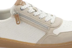 Sneaker|Schnürschuhe|Mustang Herren Sneaker in Übergrößen Weiß