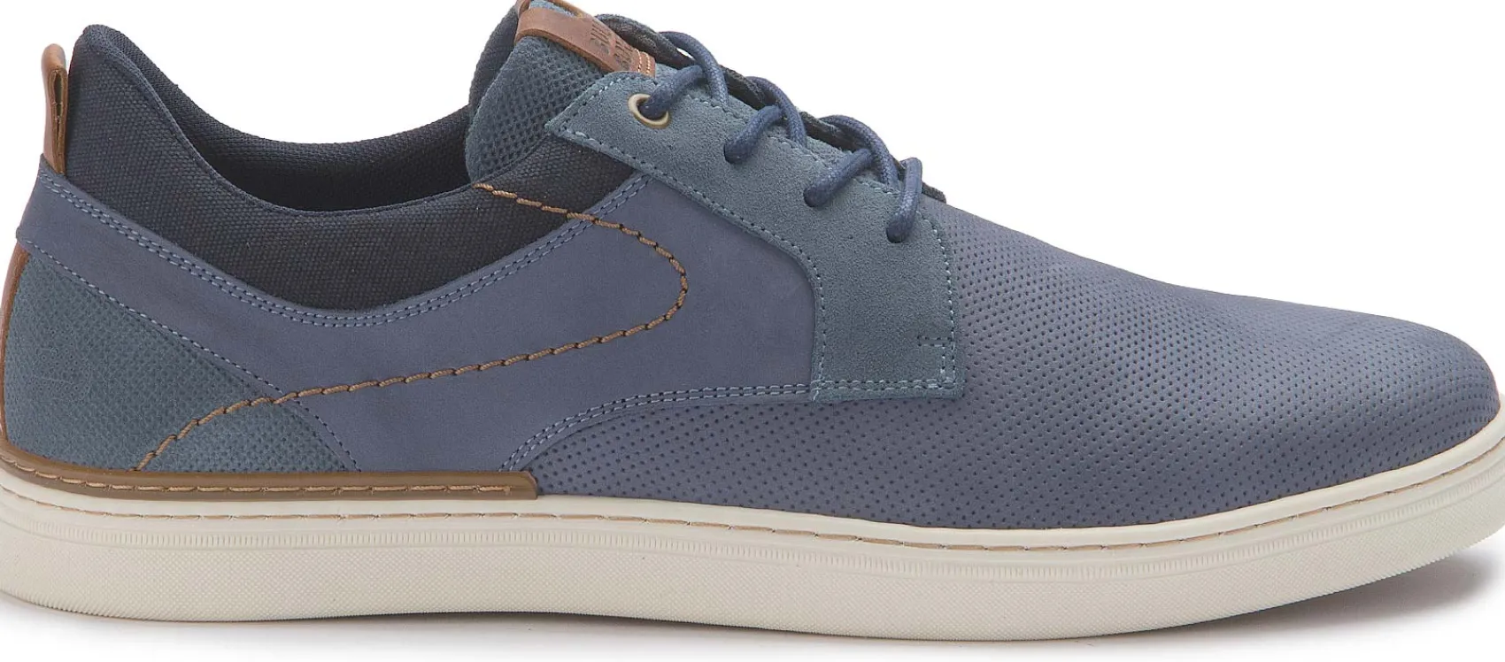 Sneaker|Schnürschuhe|Bulboxer Sneaker in Übergrößen Blau