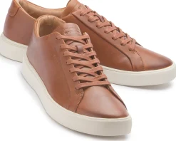 Sneaker|Schnürschuhe|blackstone Sneaker in Übergrößen Braun