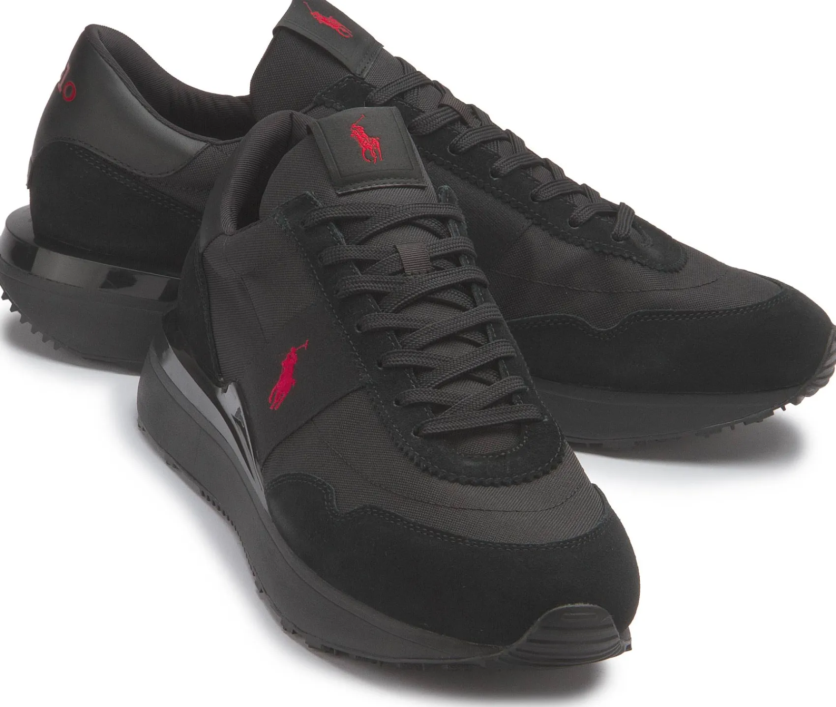 Sneaker|Schnürschuhe|Horsch Schuhe Sneaker in Übergrößen Schwarz