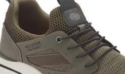 Sneaker|Schnürschuhe|Dockers Sneaker in Übergrößen Grün