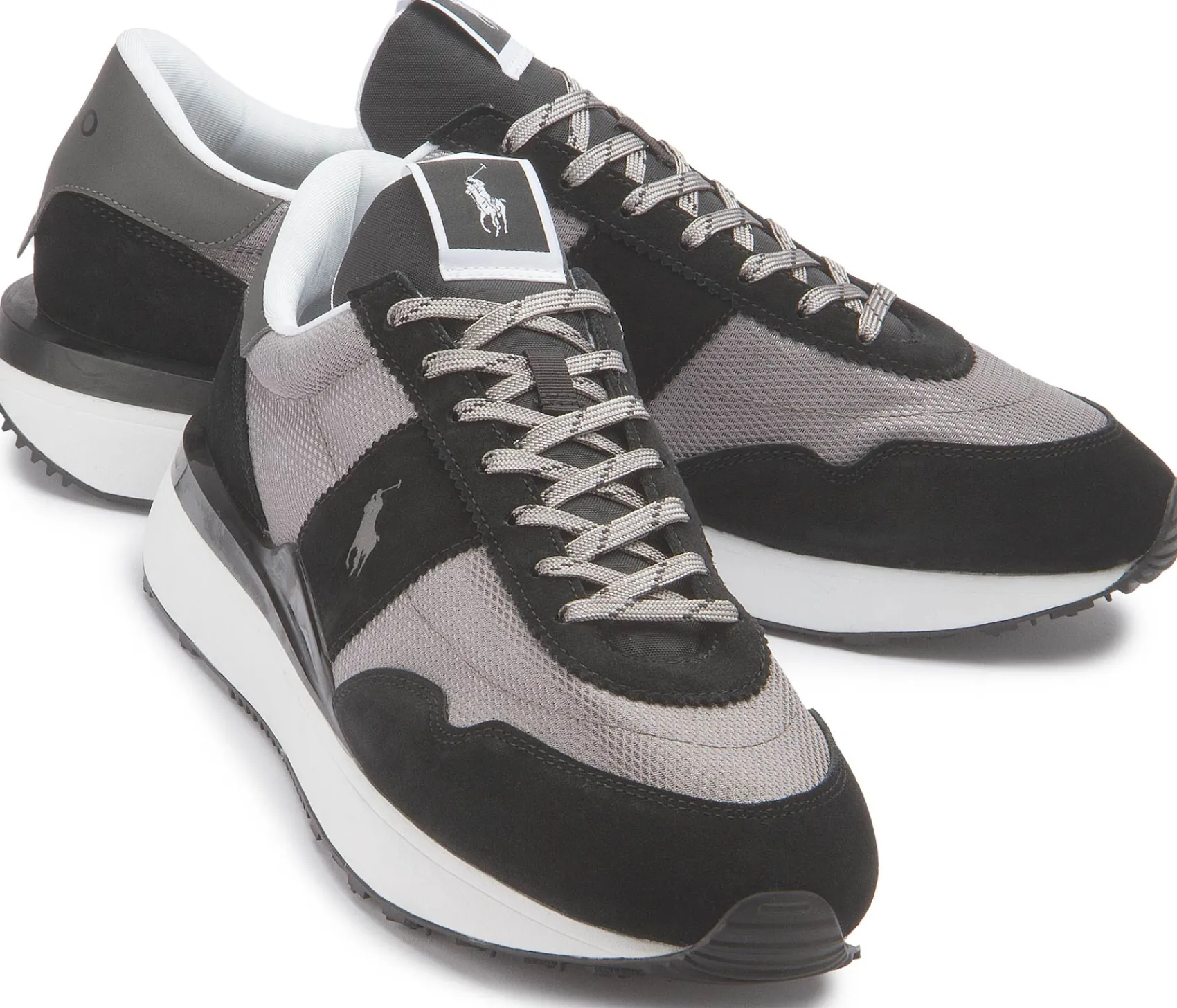 Sneaker|Schnürschuhe|Horsch Schuhe Sneaker in Übergrößen Schwarz