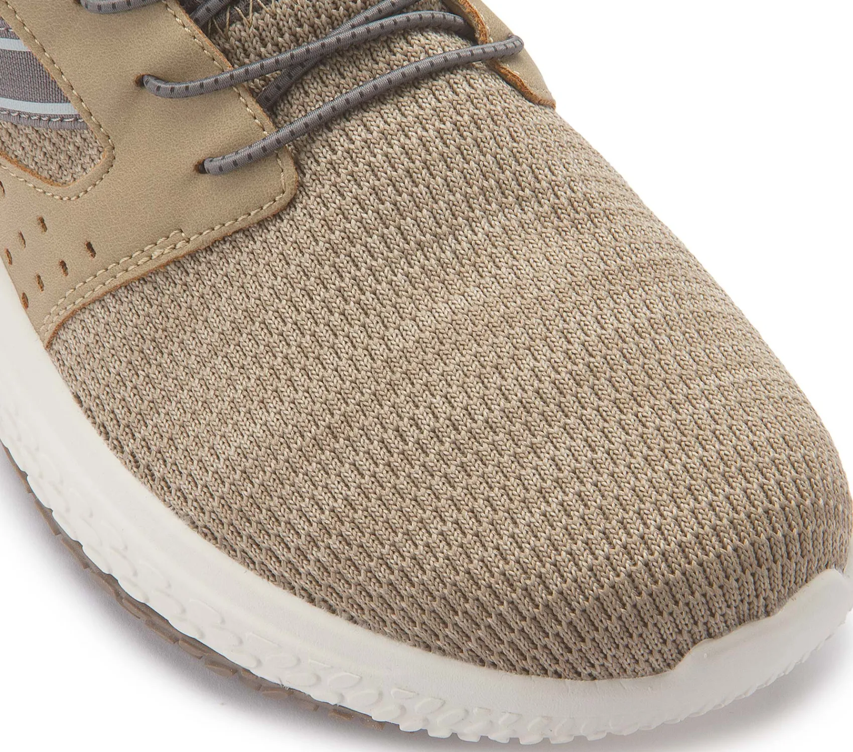 Sneaker|Schnürschuhe|Dockers Sneaker in Übergrößen Beige