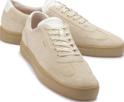 Sneaker|Schnürschuhe|blackstone Sneaker in Übergrößen Beige
