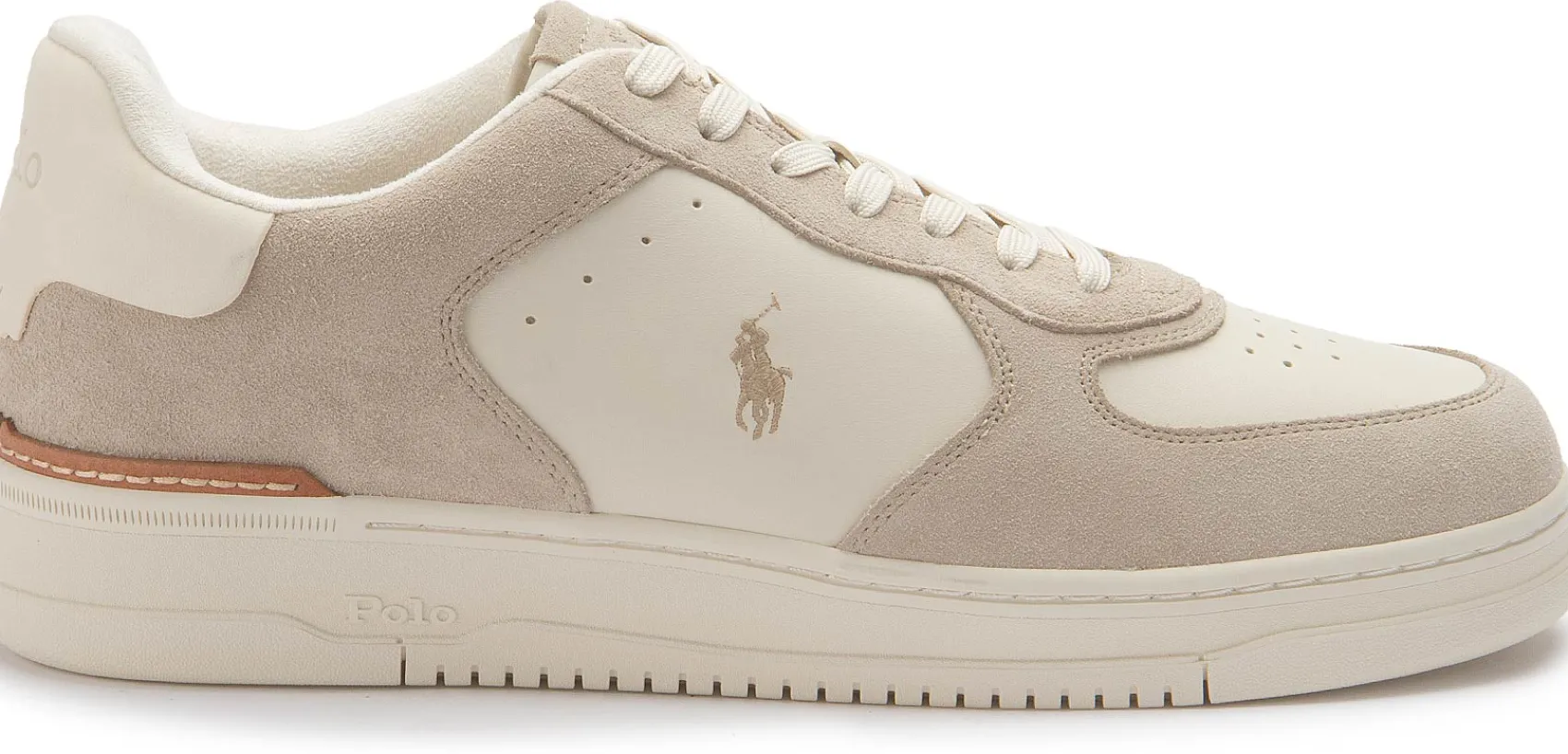 Sneaker|Schnürschuhe|Horsch Schuhe Sneaker in Übergrößen Beige