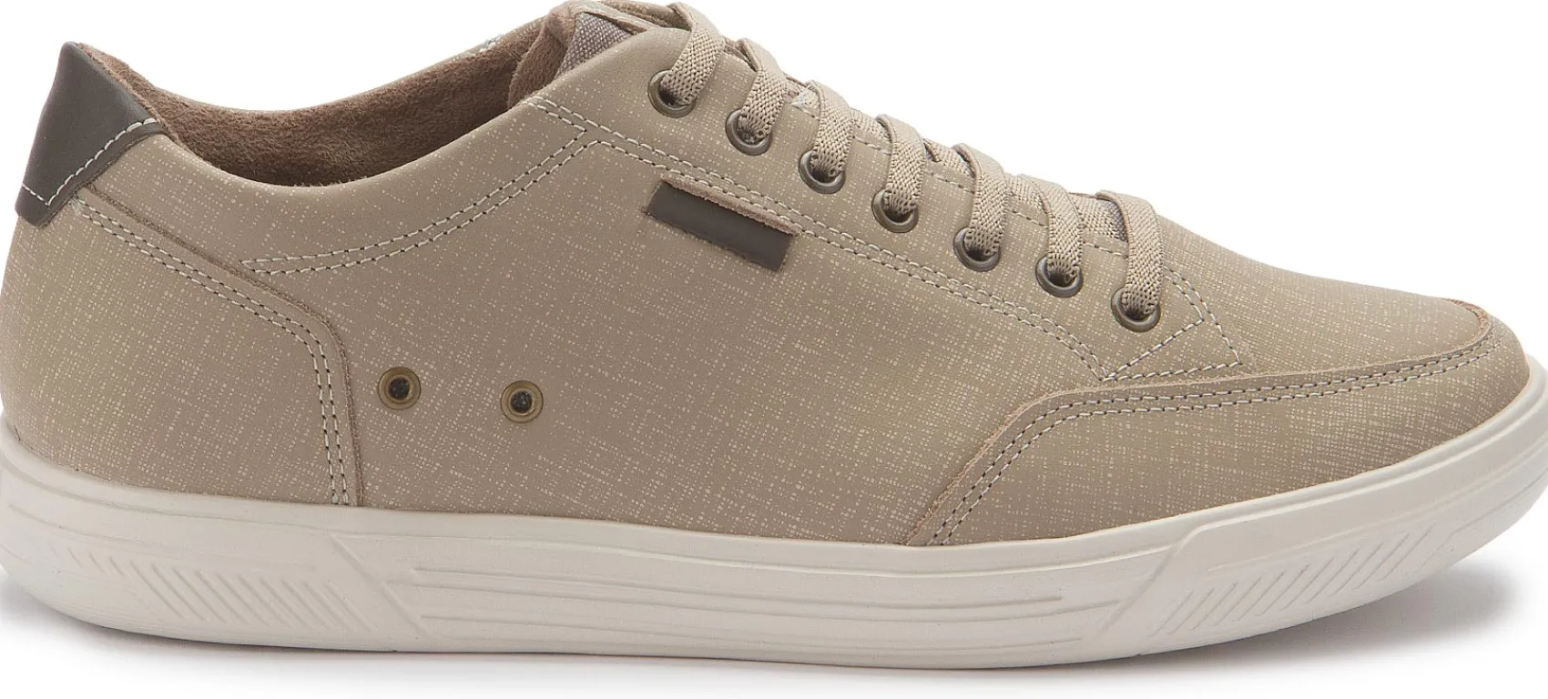 Sneaker|Schnürschuhe|Pegada Sneaker in Übergrößen Beige
