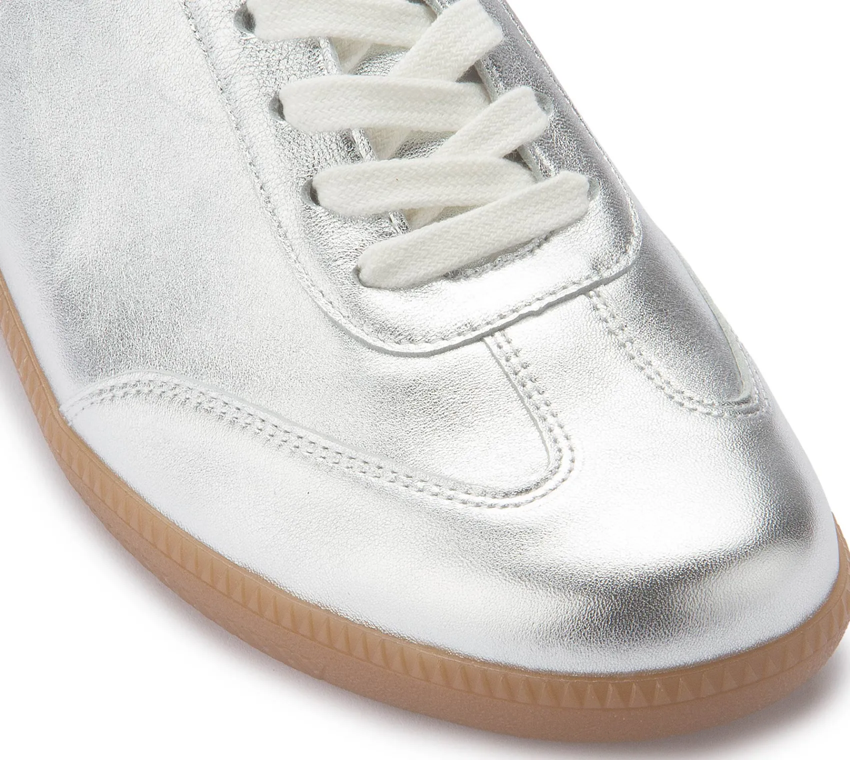 Sneaker|Schnürschuhe|Semer Sneaker in Untergrößen Silber