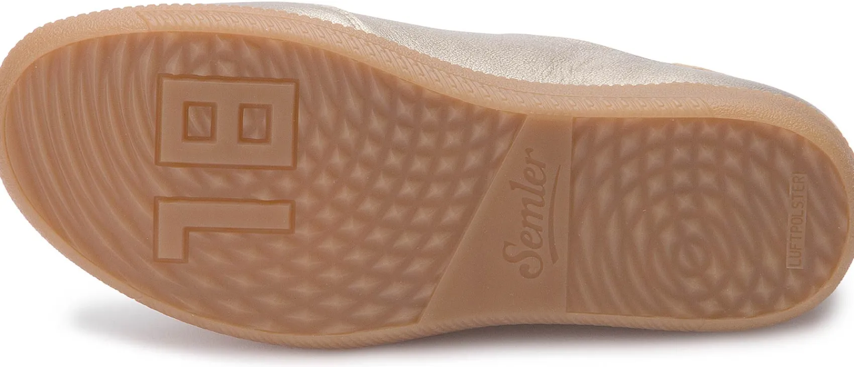 Sneaker|Schnürschuhe|semler Sneaker in Untergrößen Gold