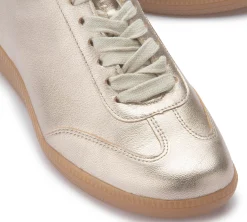 Sneaker|Schnürschuhe|semler Sneaker in Untergrößen Gold
