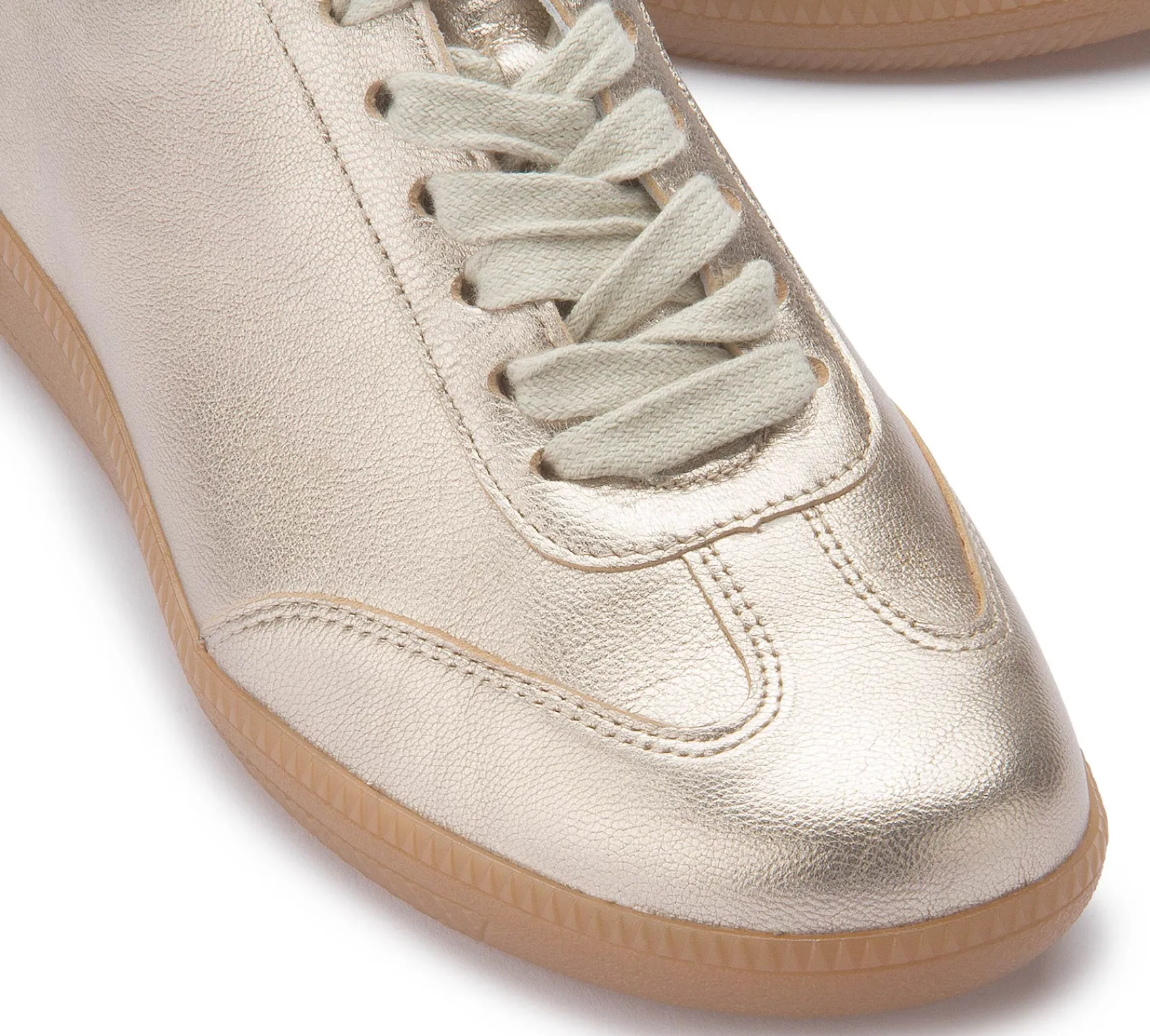 Sneaker|Schnürschuhe|semler Sneaker in Untergrößen Gold