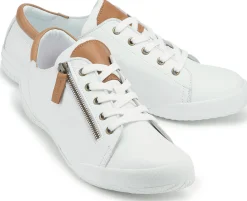Sneaker|Schnürschuhe|Horsch Schuhe Sneaker in Untergrößen Weiß