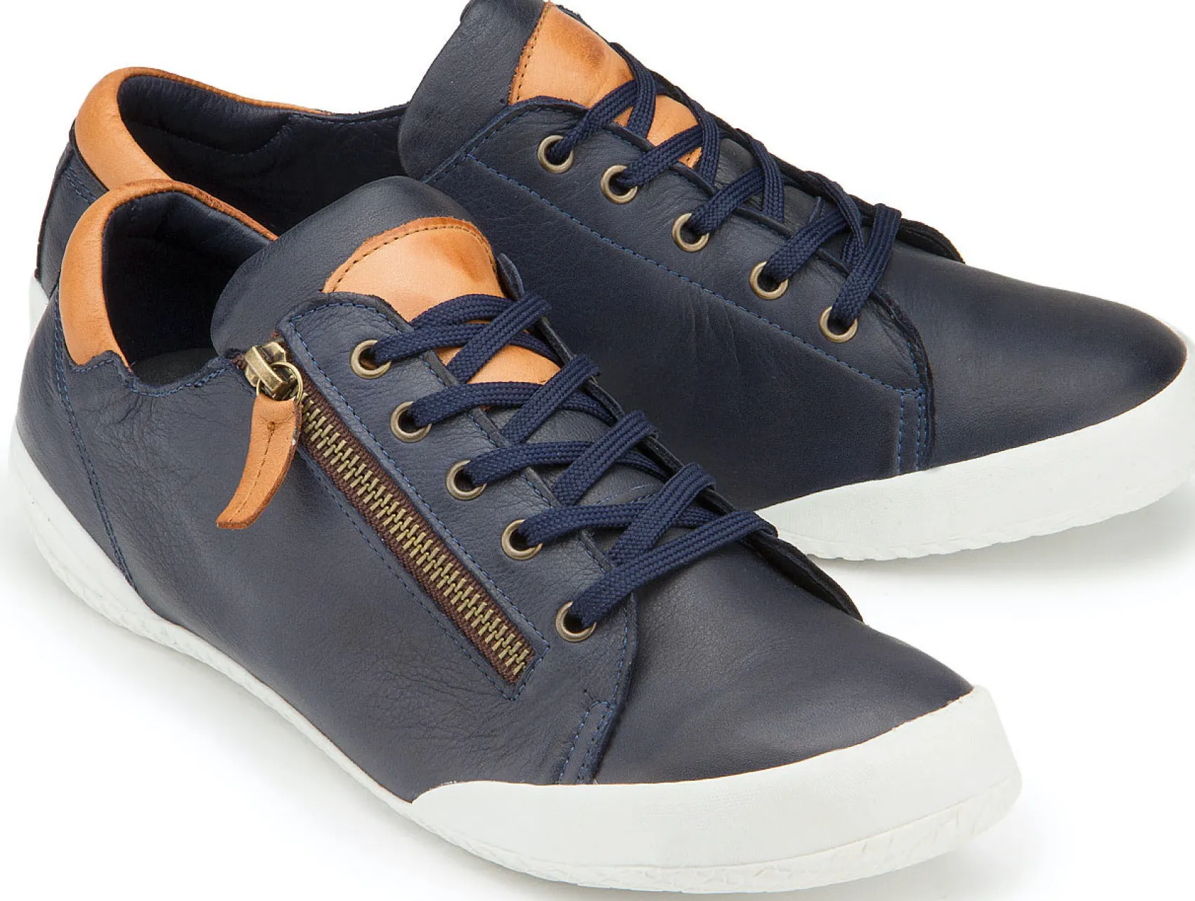 Sneaker|Schnürschuhe|Horsch Schuhe Sneaker in Untergrößen Blau