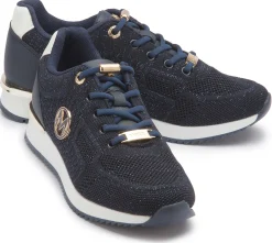 Sneaker|Schnürschuhe|Mexx Sneaker in Untergrößen Blau