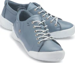 Sneaker|Schnürschuhe|Horsch Schuhe Sneaker in Untergrößen Blau