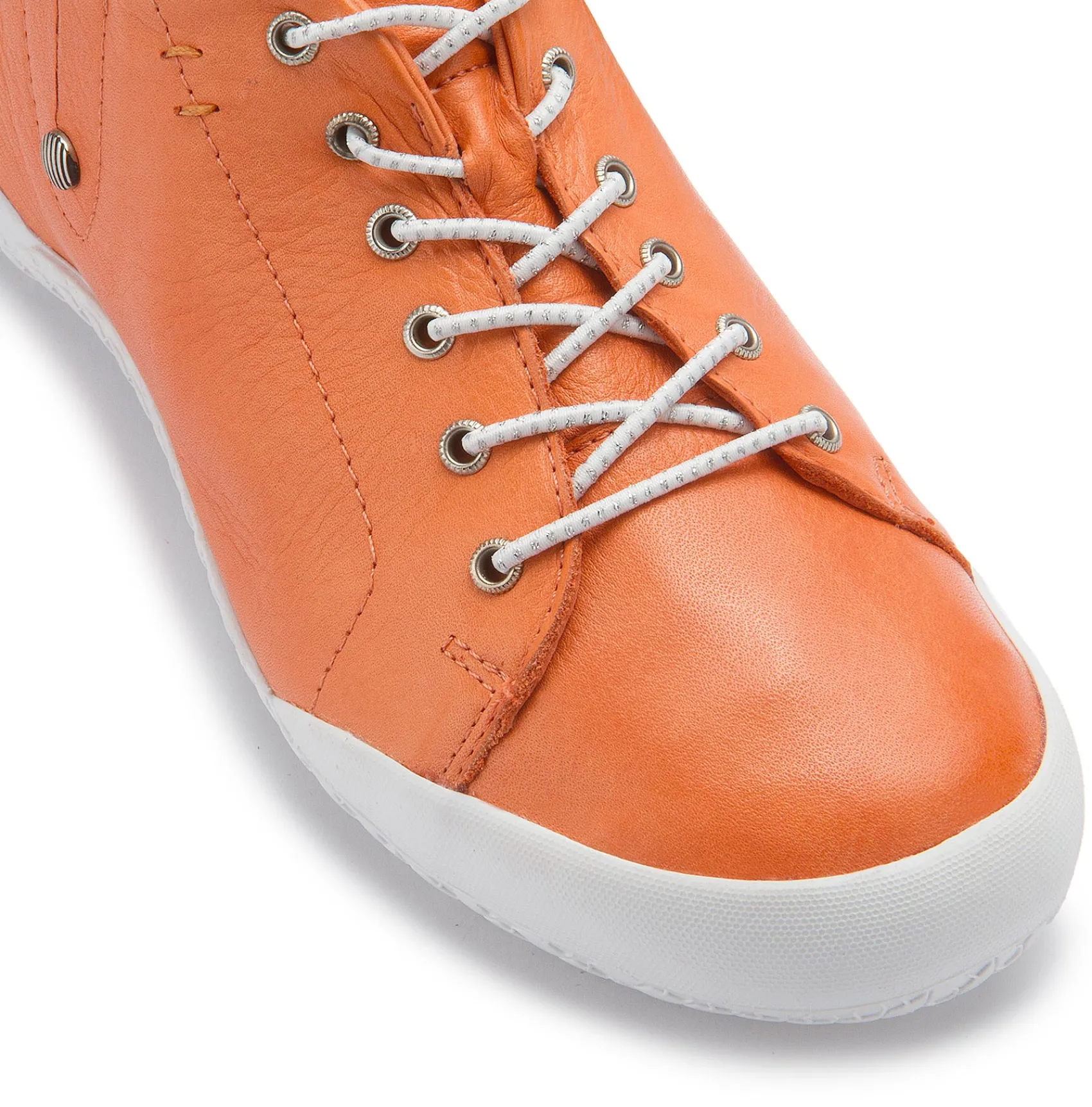 Sneaker|Schnürschuhe|Horsch Schuhe Sneaker in Untergrößen Orange