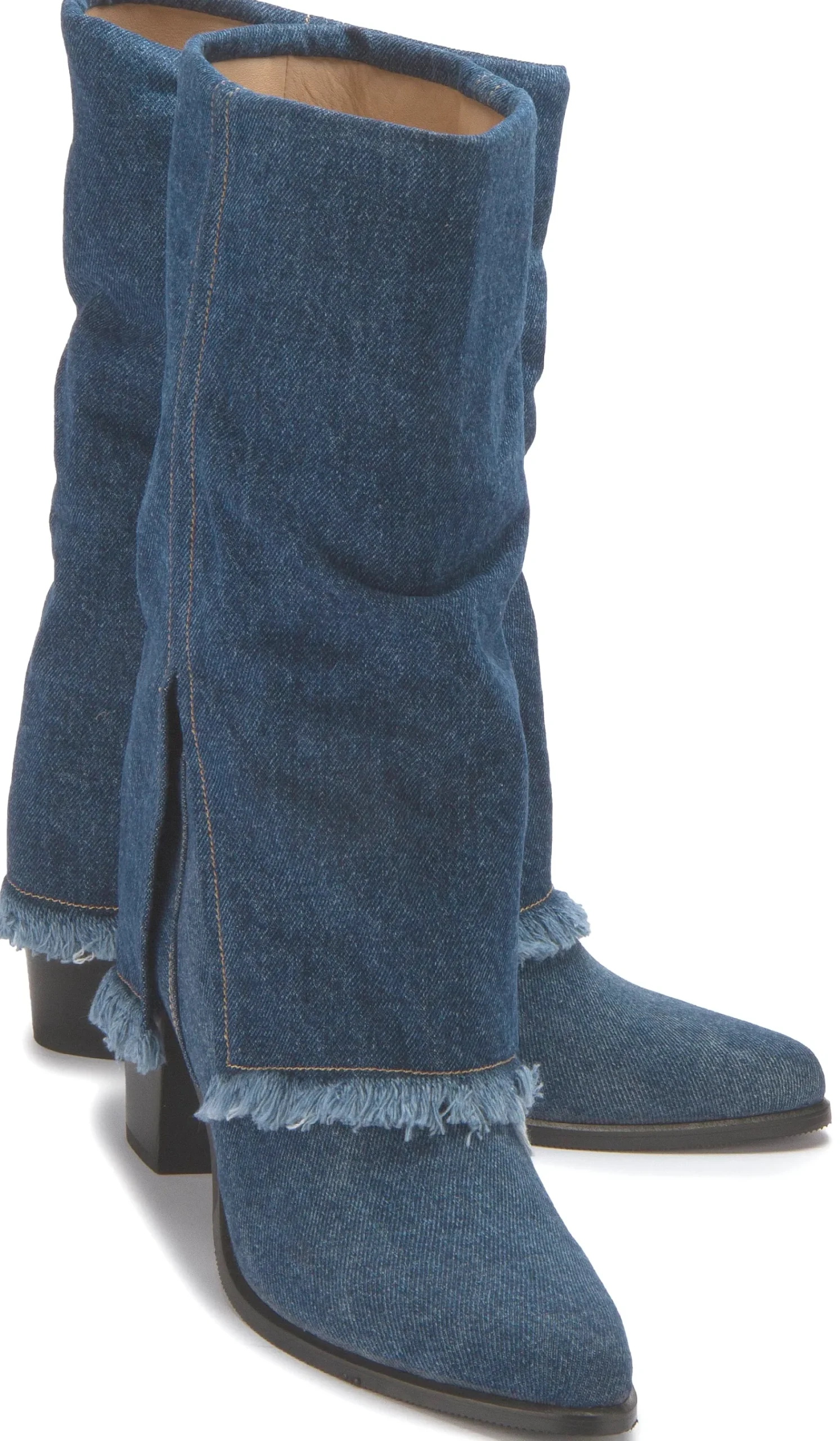 Stiefel|Horsch Schuhe Stiefel in Übergrößen Blau