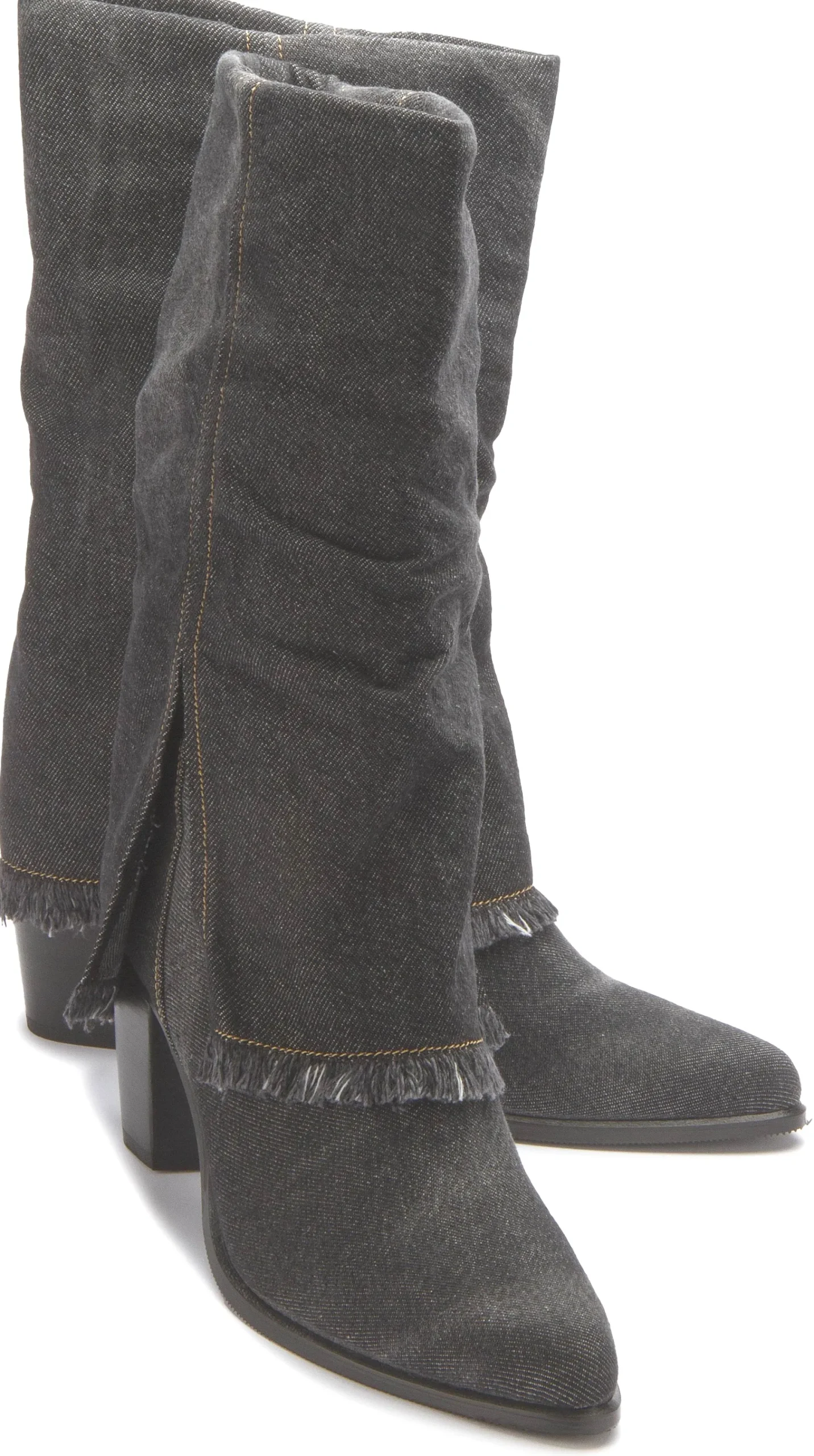 Stiefel|Horsch Schuhe Stiefel in Übergrößen Schwarz