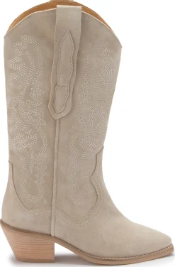 Stiefel|Horsch Schuhe Stiefel in Übergrößen Beige
