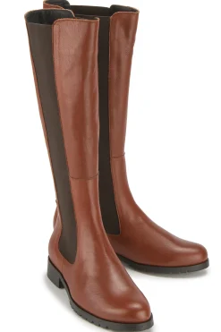 Stiefel|Horsch Schuhe Stiefel in Übergrößen Braun