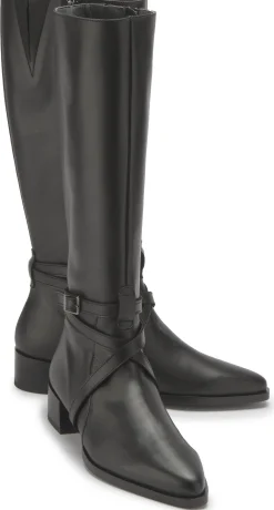 Stiefel|Horsch Schuhe Stiefel in Übergrößen Schwarz