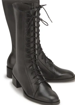 Stiefel|Horsch Schuhe Stiefel in Untergrößen Schwarz