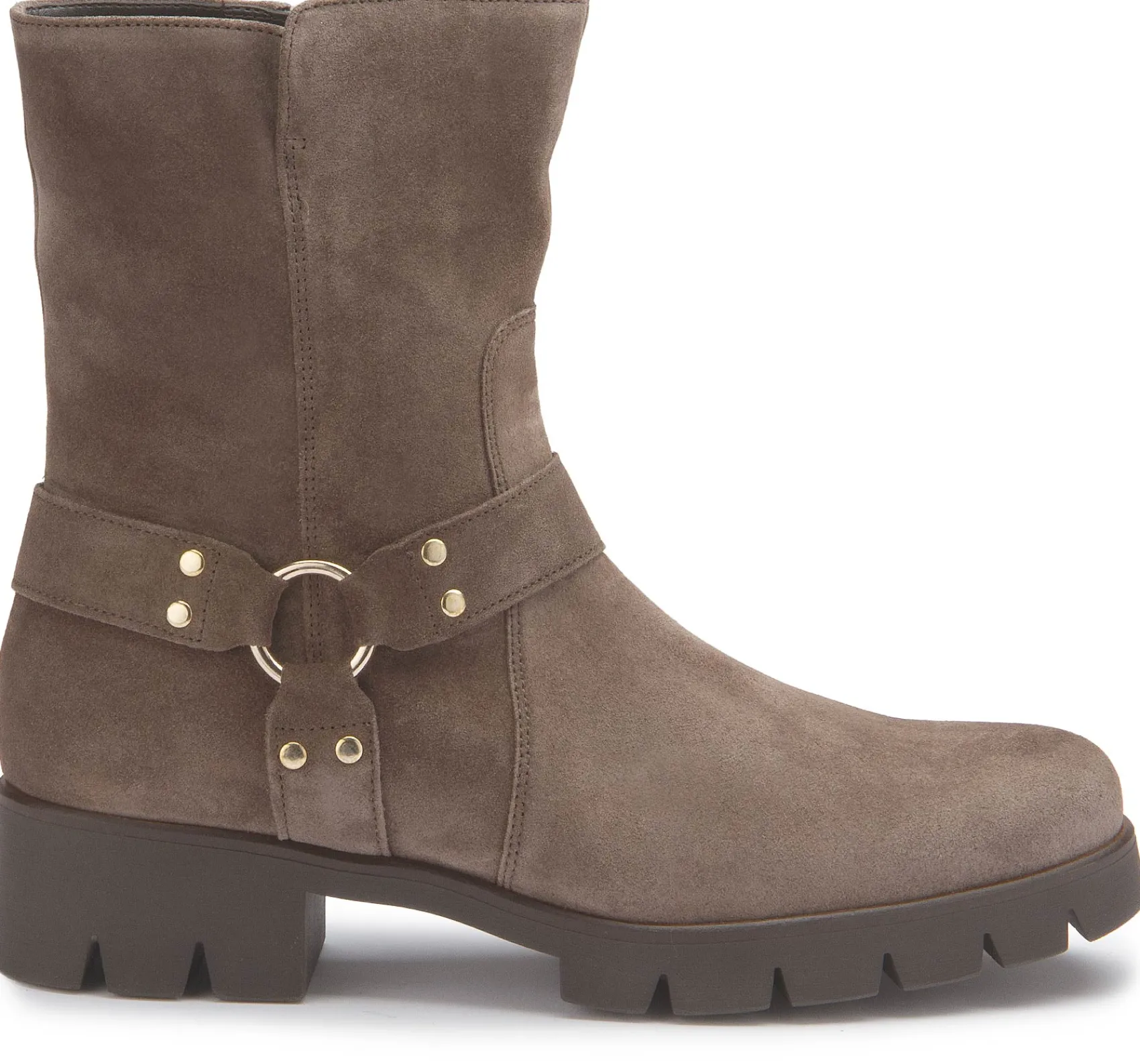 Stiefeletten|Boots|Gabor Stiefelette in Übergrößen Braun