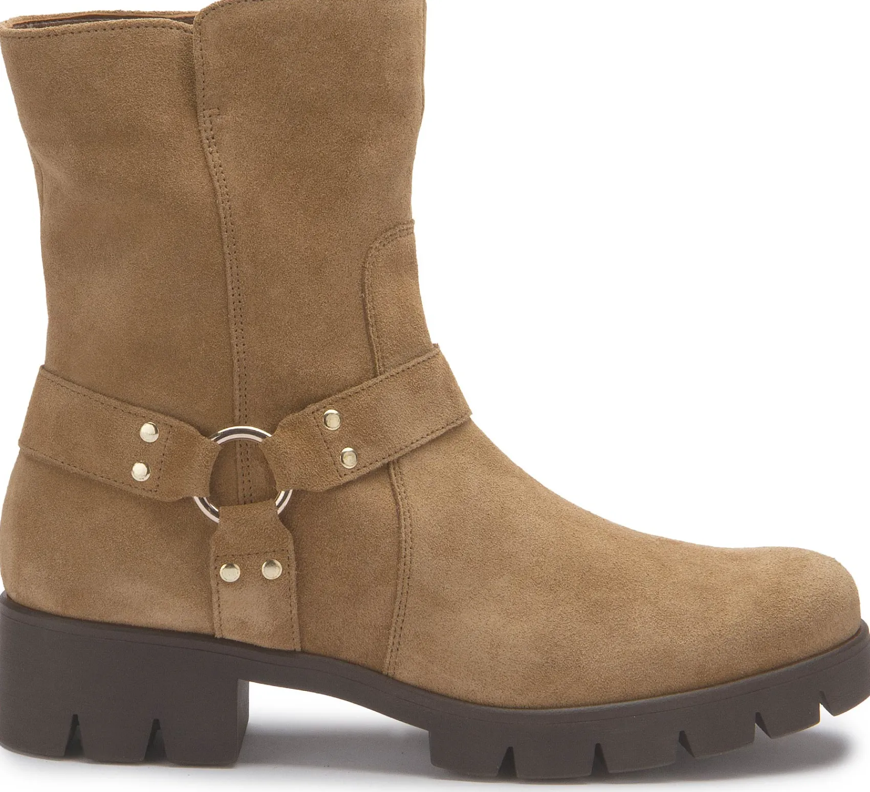 Stiefeletten|Gabor Stiefelette in Übergrößen Beige