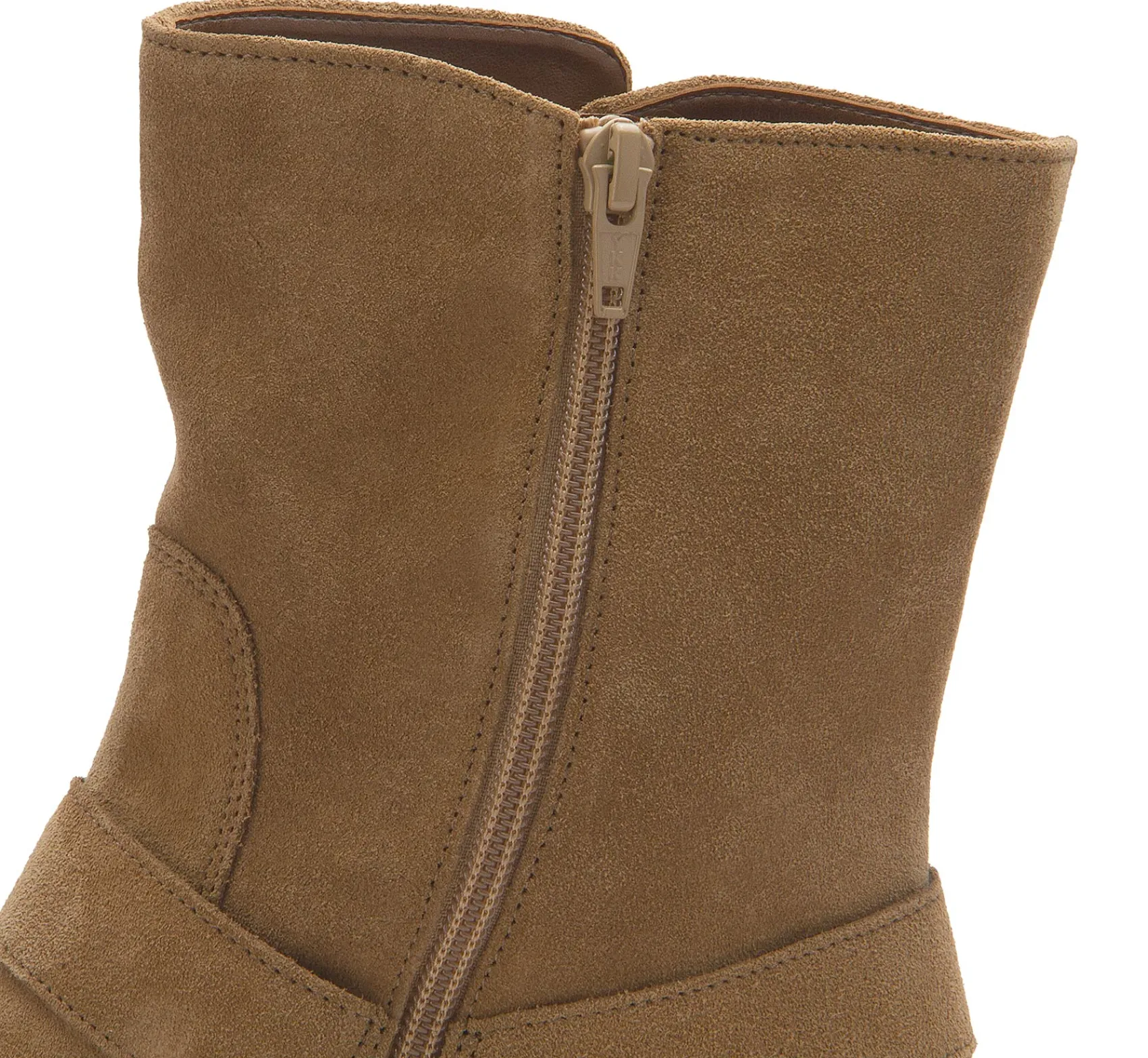 Stiefeletten|Gabor Stiefelette in Übergrößen Beige