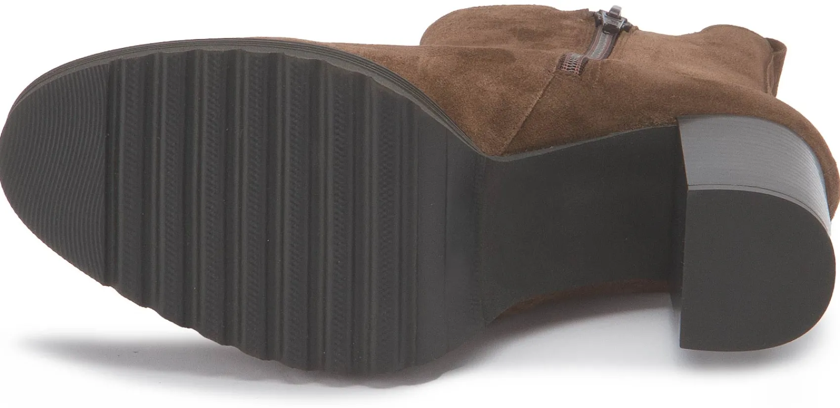 Stiefeletten|Horsch Schuhe Stiefelette in Übergrößen Braun