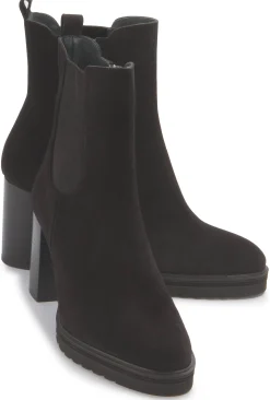 Stiefeletten|Horsch Schuhe Stiefelette in Übergrößen Schwarz