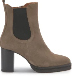 Stiefeletten|Horsch Schuhe Stiefelette in Übergrößen Grün