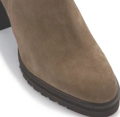 Stiefeletten|Horsch Schuhe Stiefelette in Übergrößen Grün