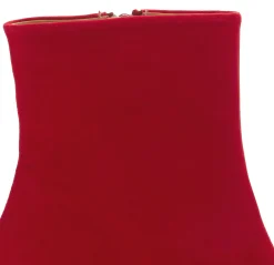 Stiefeletten|Horsch Schuhe Stiefelette in Übergrößen Rot