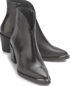 Stiefeletten|Horsch Schuhe Stiefelette in Übergrößen Schwarz