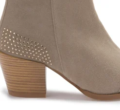 Stiefeletten|Horsch Schuhe Stiefelette in Übergrößen Beige