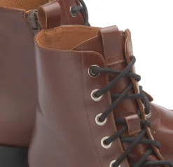 Stiefeletten|Horsch Schuhe Stiefelette in Übergrößen Braun