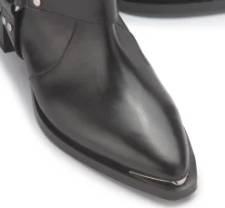 Stiefeletten|Horsch Schuhe Stiefelette in Übergrößen Schwarz
