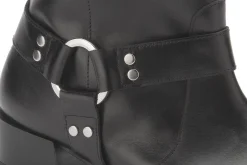 Stiefeletten|Horsch Schuhe Stiefelette in Übergrößen Schwarz