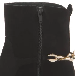 Stiefeletten|Horsch Schuhe Stiefelette in Übergrößen Schwarz