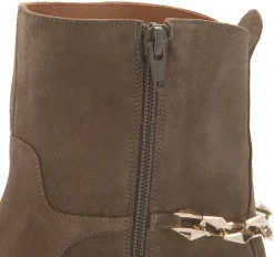 Stiefeletten|Horsch Schuhe Stiefelette in Übergrößen Braun