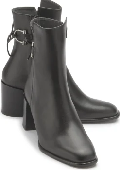 Stiefeletten|Horsch Schuhe Stiefelette in Übergrößen Schwarz