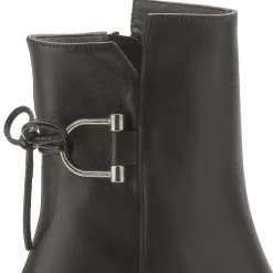 Stiefeletten|Horsch Schuhe Stiefelette in Übergrößen Schwarz