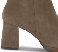 Stiefeletten|Horsch Schuhe Stiefelette in Übergrößen Braun