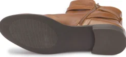 Stiefeletten|Horsch Schuhe Stiefelette in Übergrößen Braun