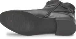 Stiefeletten|Horsch Schuhe Stiefelette in Übergrößen Schwarz