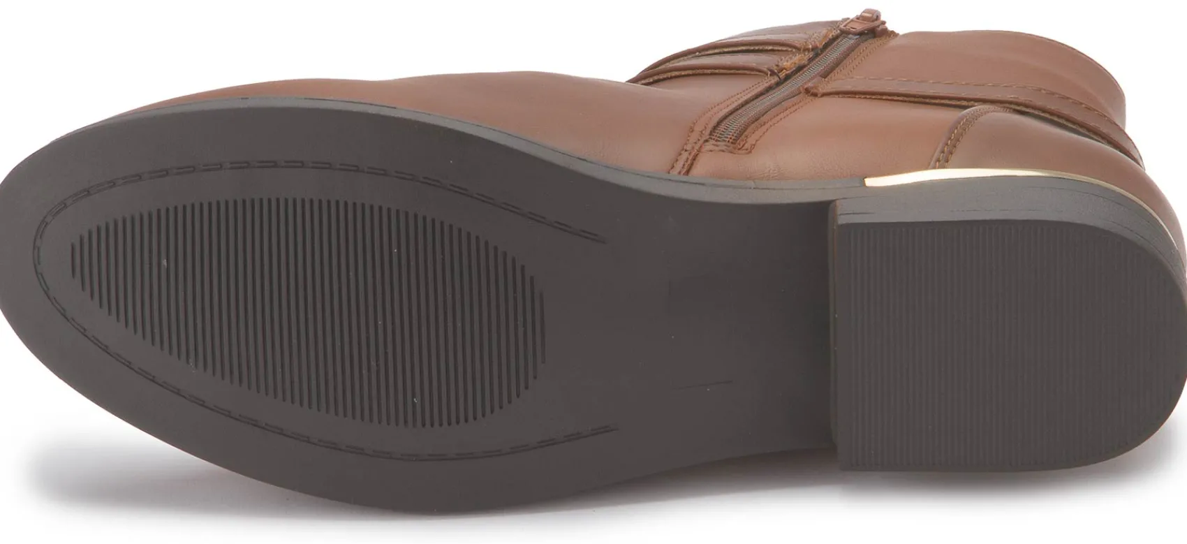 Stiefeletten|Fitters Stiefelette in Übergrößen Braun