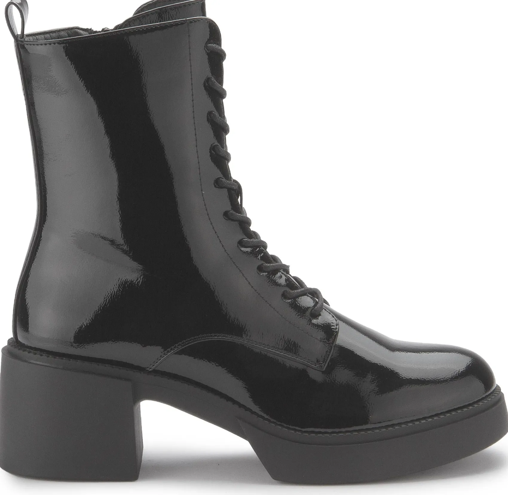 Stiefeletten|Fitters Stiefelette in Übergrößen Schwarz