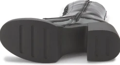 Stiefeletten|Fitters Stiefelette in Übergrößen Schwarz