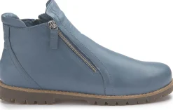 Stiefeletten|Horsch Schuhe Stiefelette in Übergrößen Blau