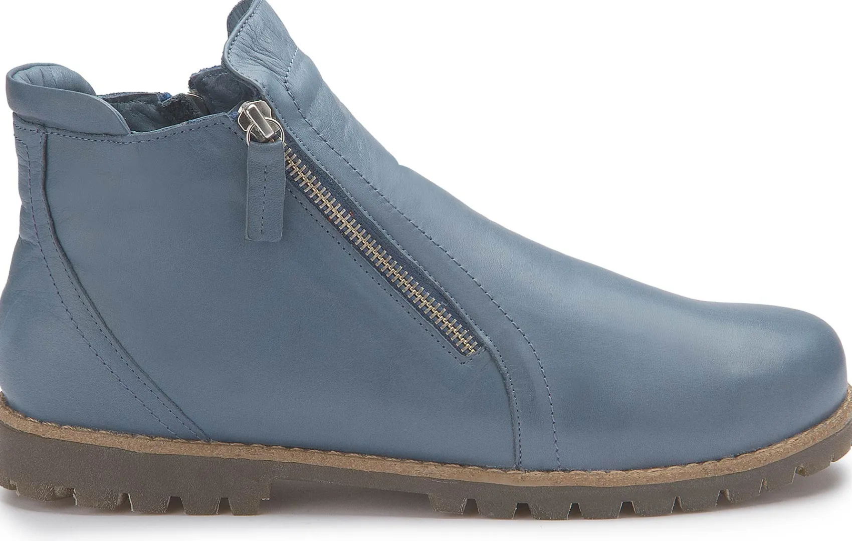 Stiefeletten|Horsch Schuhe Stiefelette in Übergrößen Blau